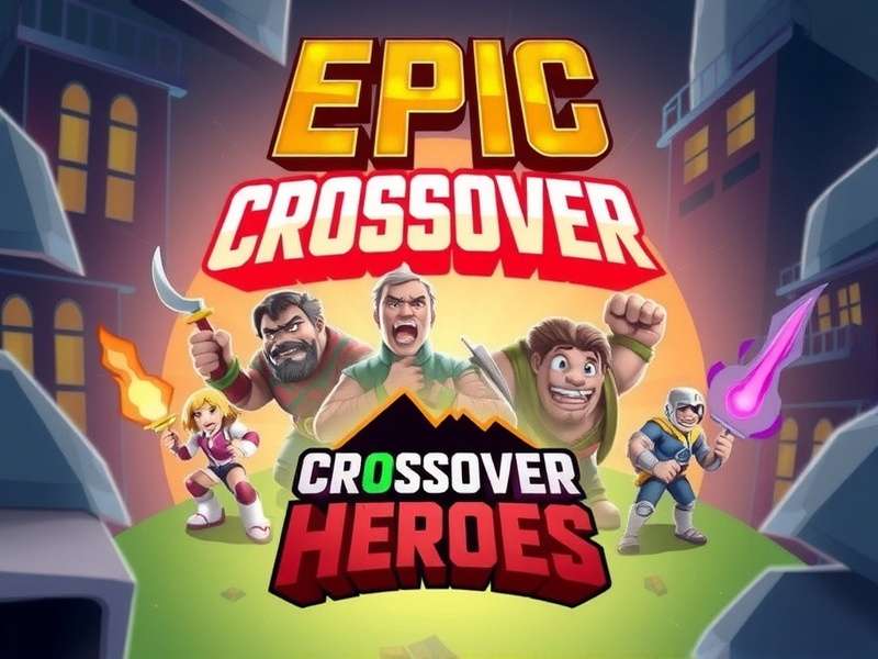 Epic Crossover Heroes Game Banner